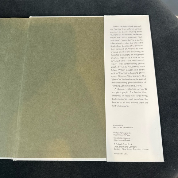 The Beatles: From Yesterday to Today Hardcover 1/1/1996 Charles Hirshberg - Picture 4 of 5